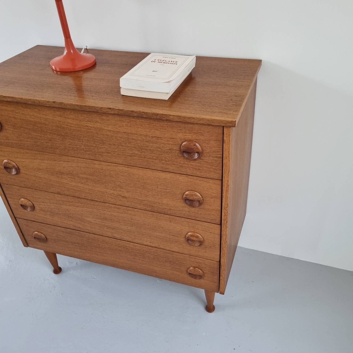 Teak chest of drawers 1960