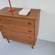 Commode teck 1960
