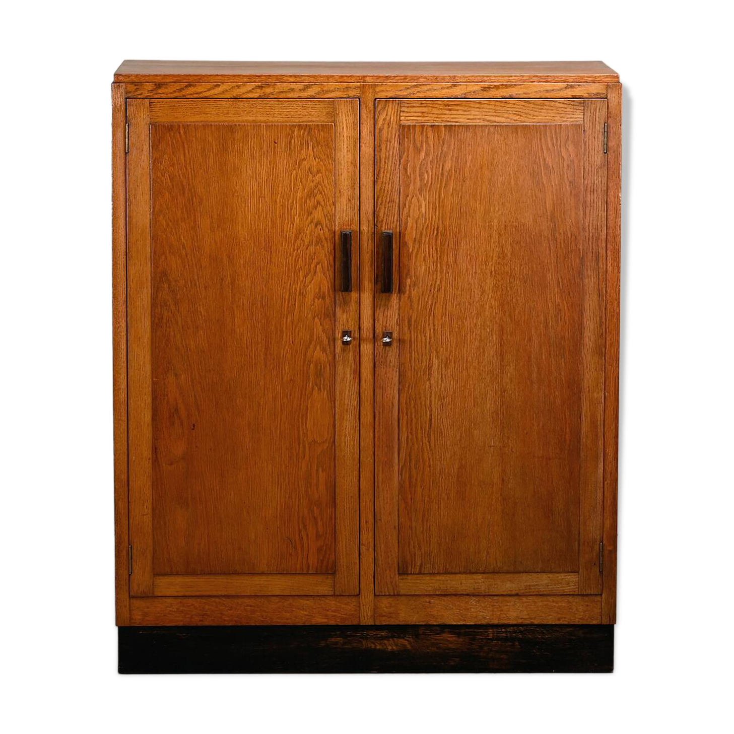 Cabinet d'archive en chêne moderniste, commode dans le style de l'École d'Amsterdam