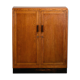 Cabinet d'archive en chêne moderniste, commode dans le style de l'École d'Amsterdam