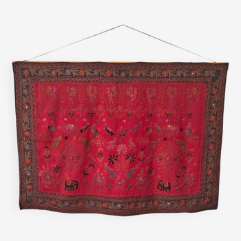 Vintage Indian Wall Tapestry