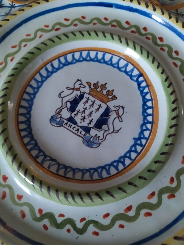 Desvres oyster serving plate