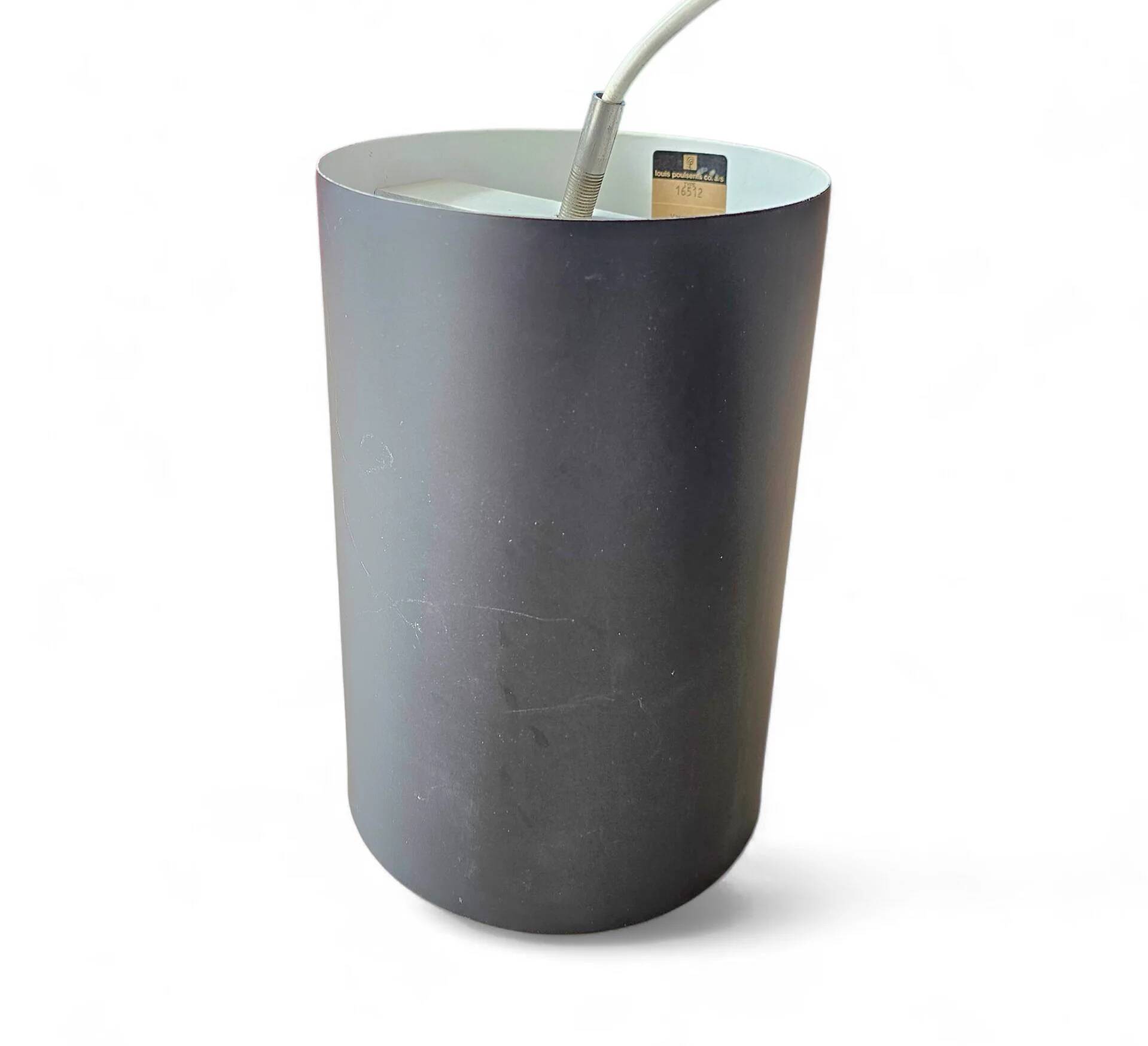 2 x Louis Poulsen cylinder pendant lamp / Eila & John Meiling / 1967