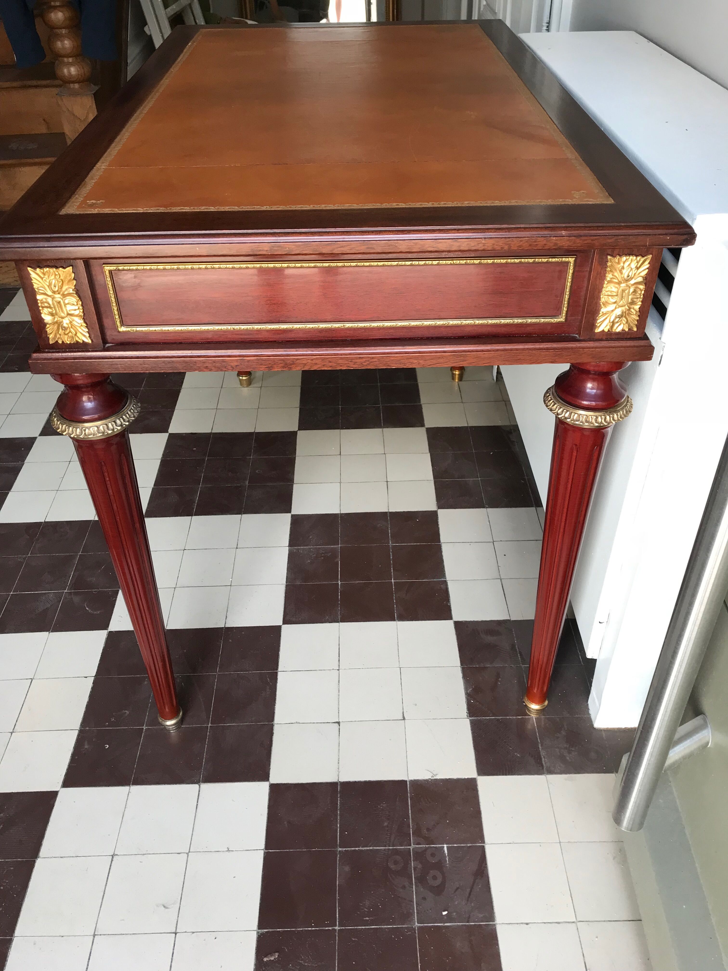 Louis XVI style flat desk