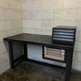 Industrial style metal desk/workshop