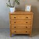Vintage light oak chest of drawers