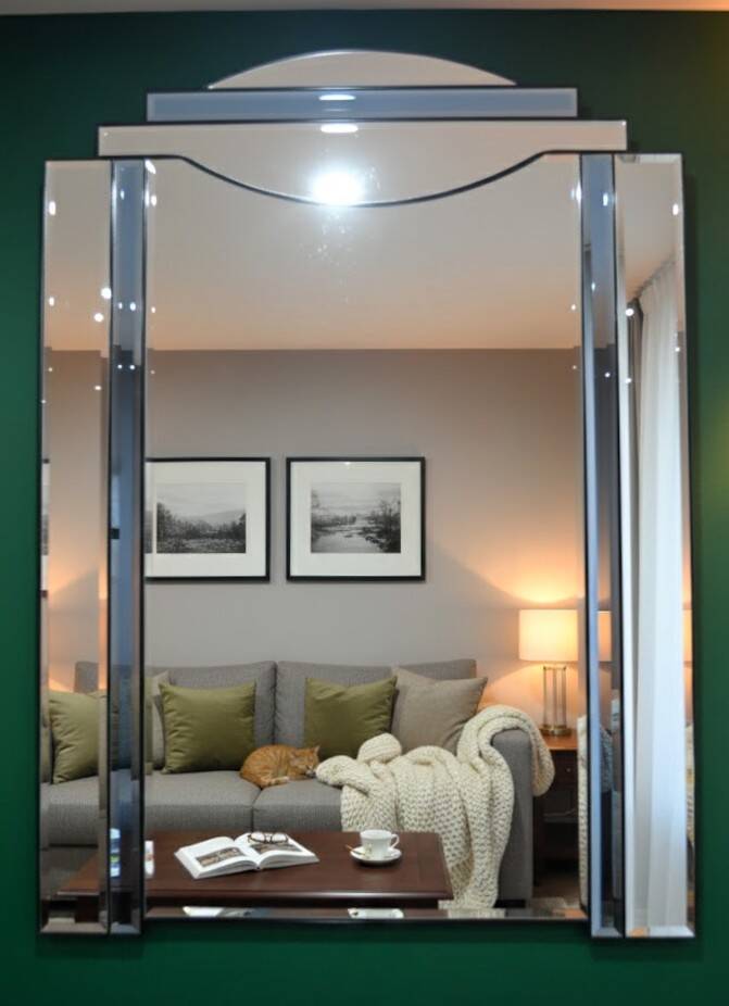 Miroir Art déco Maison Deknudt