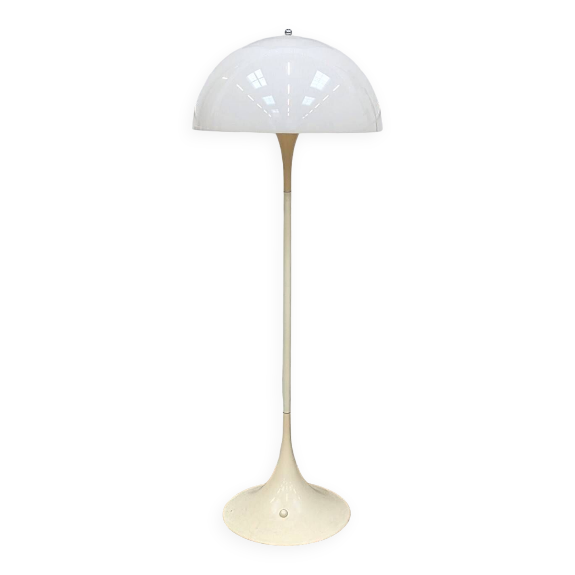 Panthella floor lamp by Verner Panton and Louis Poulsen