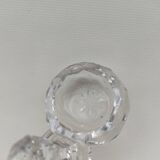 Double crystal salt cellars from Baccarat, early 20th century.