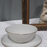 Fürstenberg cream porcelain saucière with golden edging