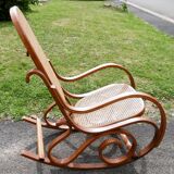 Rocking chair caned