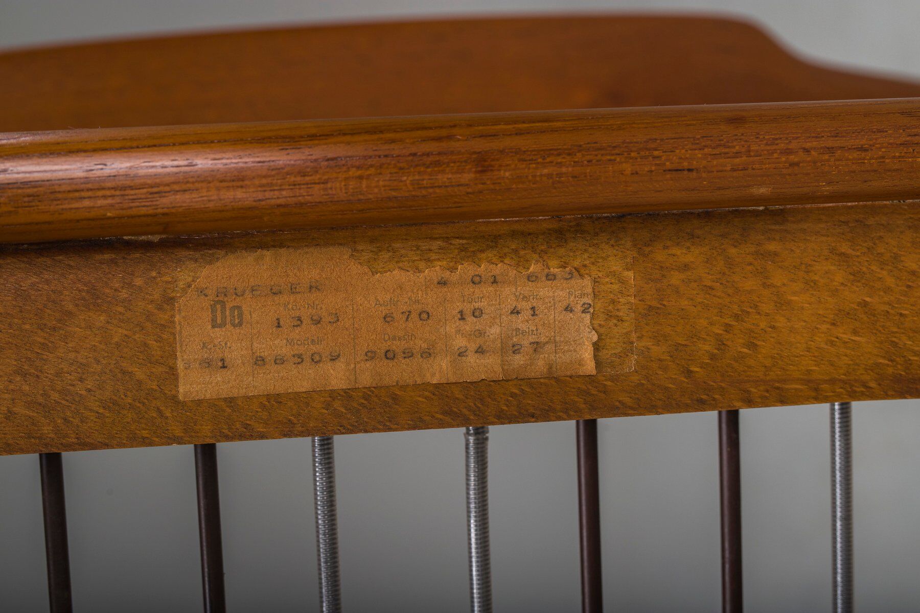 Chaise longue danoise du milieu du siècle en teck attribuée à Ib Kofod-Larsen, années 1960