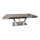 Aluminum coffee table