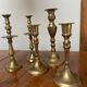 Bougeoirs en laiton
