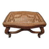 Thonet rattan footrest