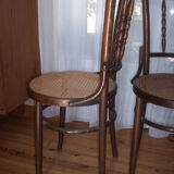 Set of two bistro chairs