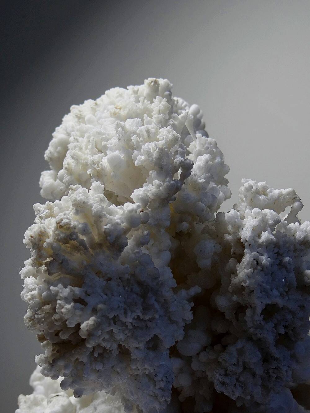 Collection minérale ancien spécimen d'aragonite blanche du Mexique +3,2kg