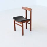 Inger Klingenberg dining chairs teak France & Son Denmark 1960
