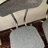 Series of 3 Formica chairs from the 70s