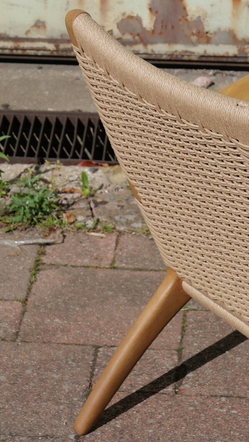 Ch25 easy chair by Hans J. Wegner published by Carl Hansen & Son, 1960