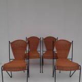 4 rattan chairs