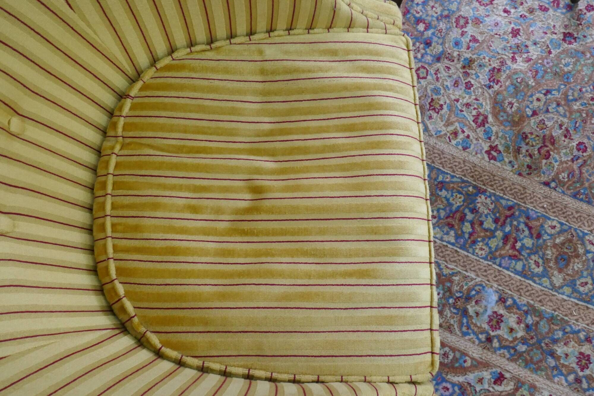 Art Deco set – 2 cabriolet armchairs and 1 matching chair, 1930s