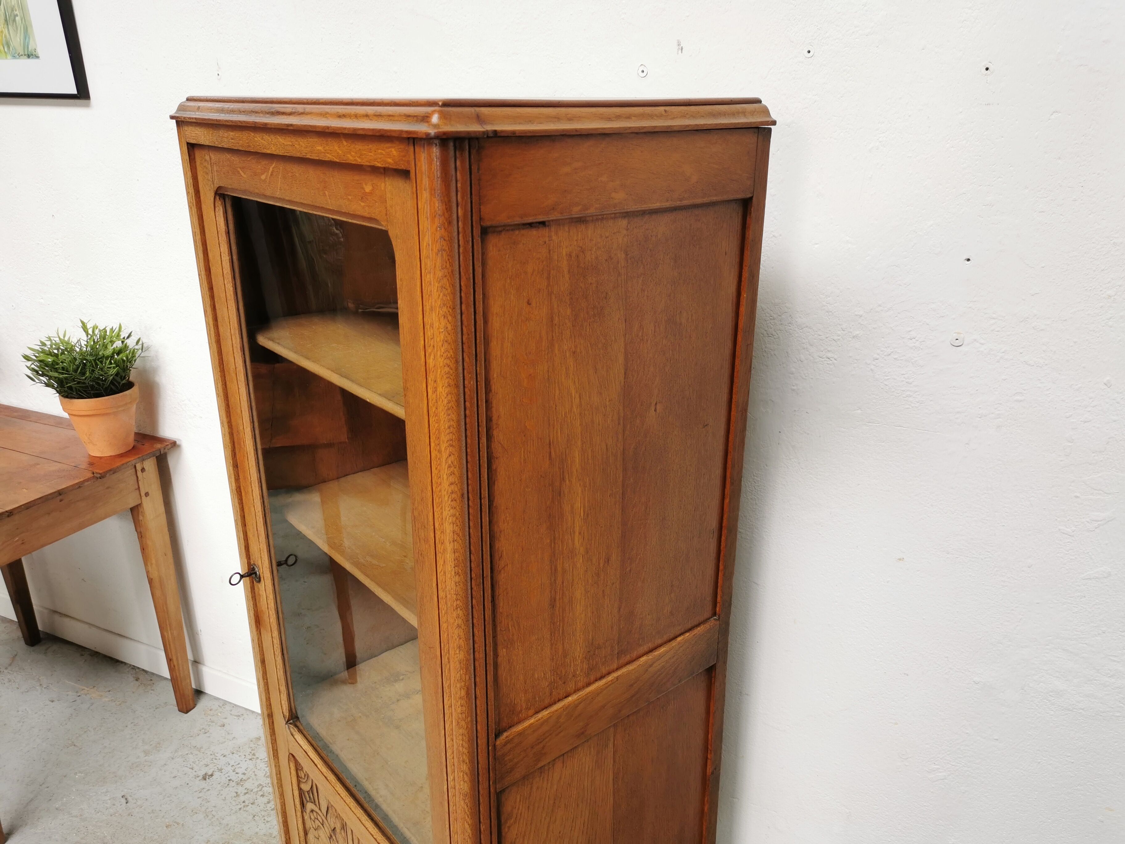 Parisian wardrobe Art Deco vintage showcase