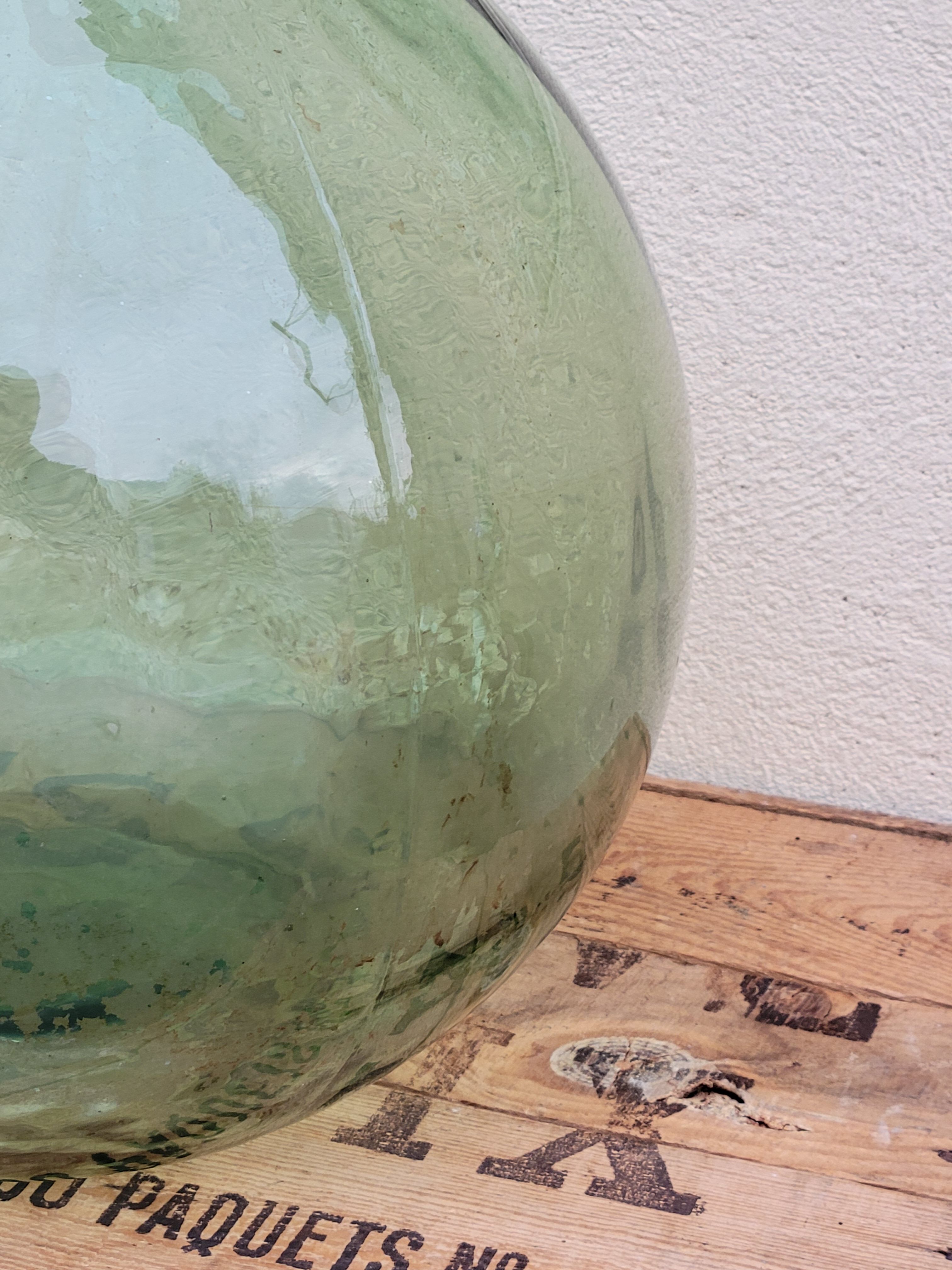 Green demijohn