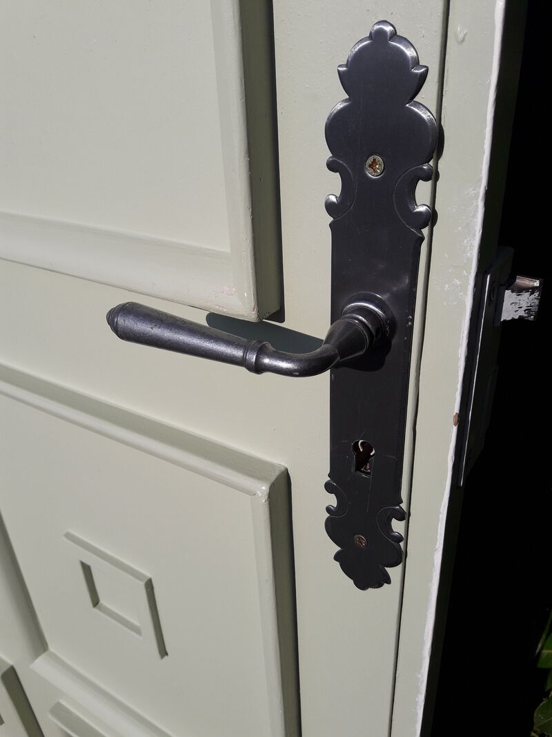 Door 207x99,5cm communication back panel molded