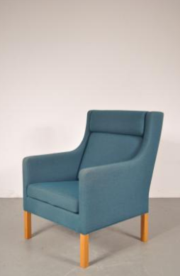Blue Chair Børge Mogensen, Denmark, 60 years