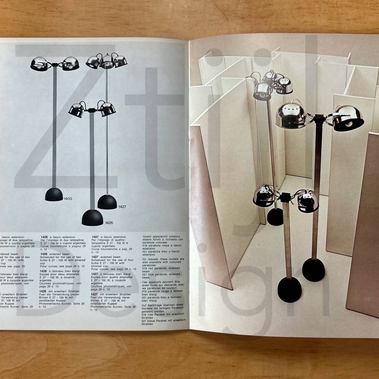 SISTEMA TREPIU FLOOR LAMP BY GAE AULENTI & LIVIO CASTIGLIONI FOR STILNOVO ITALY, 1970S – BRANDED