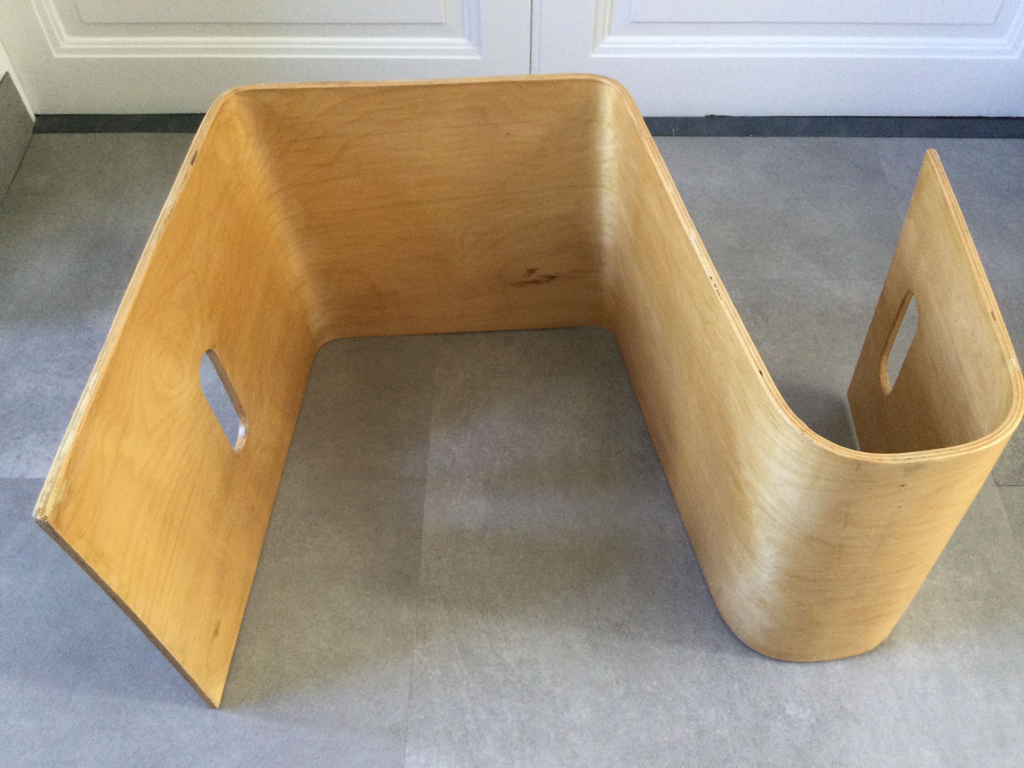 Eric Pfeiffer molded plywood coffee table