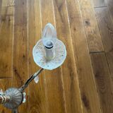 Lustre ancien bronze vintage pampilles