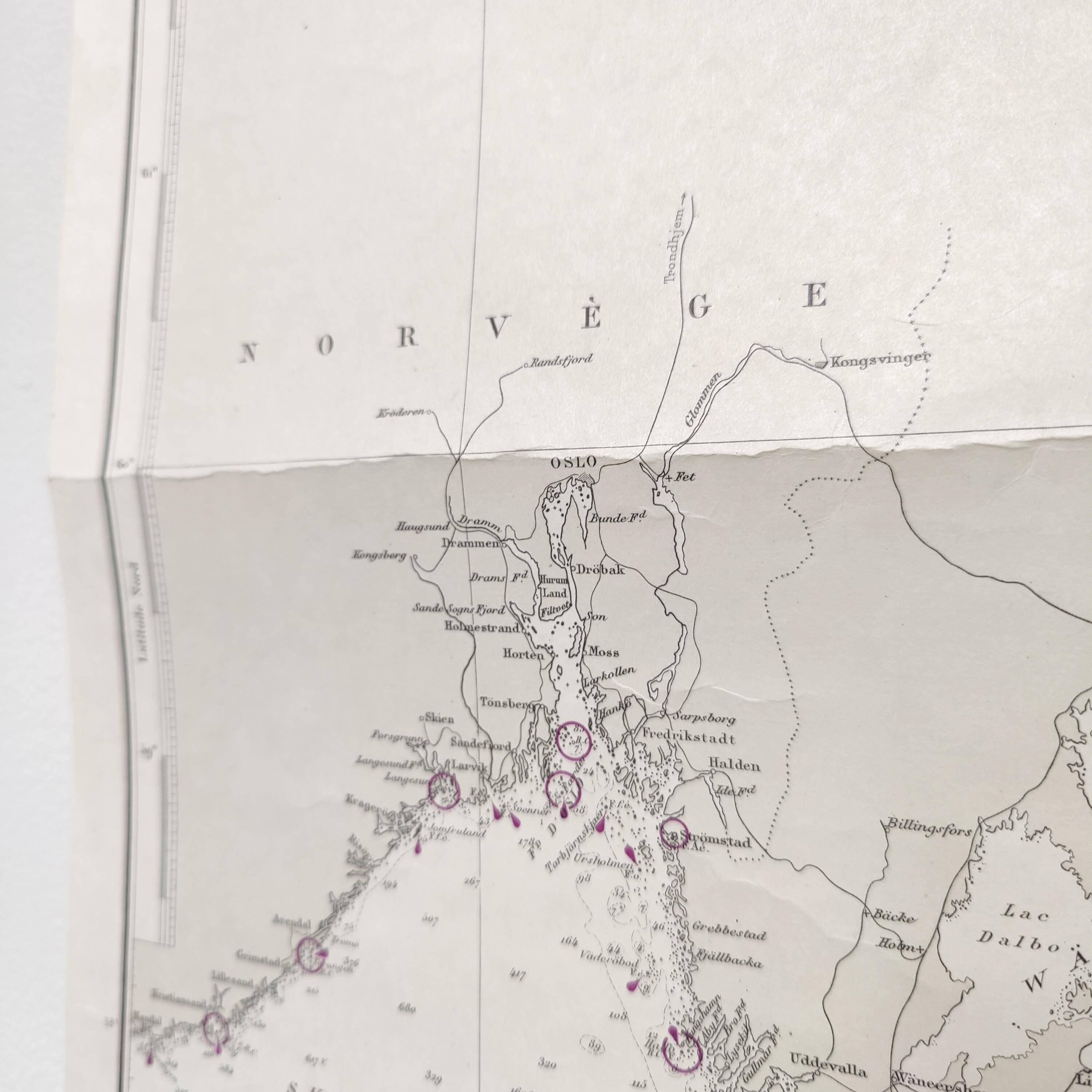 Map of Northern Europe 1963
