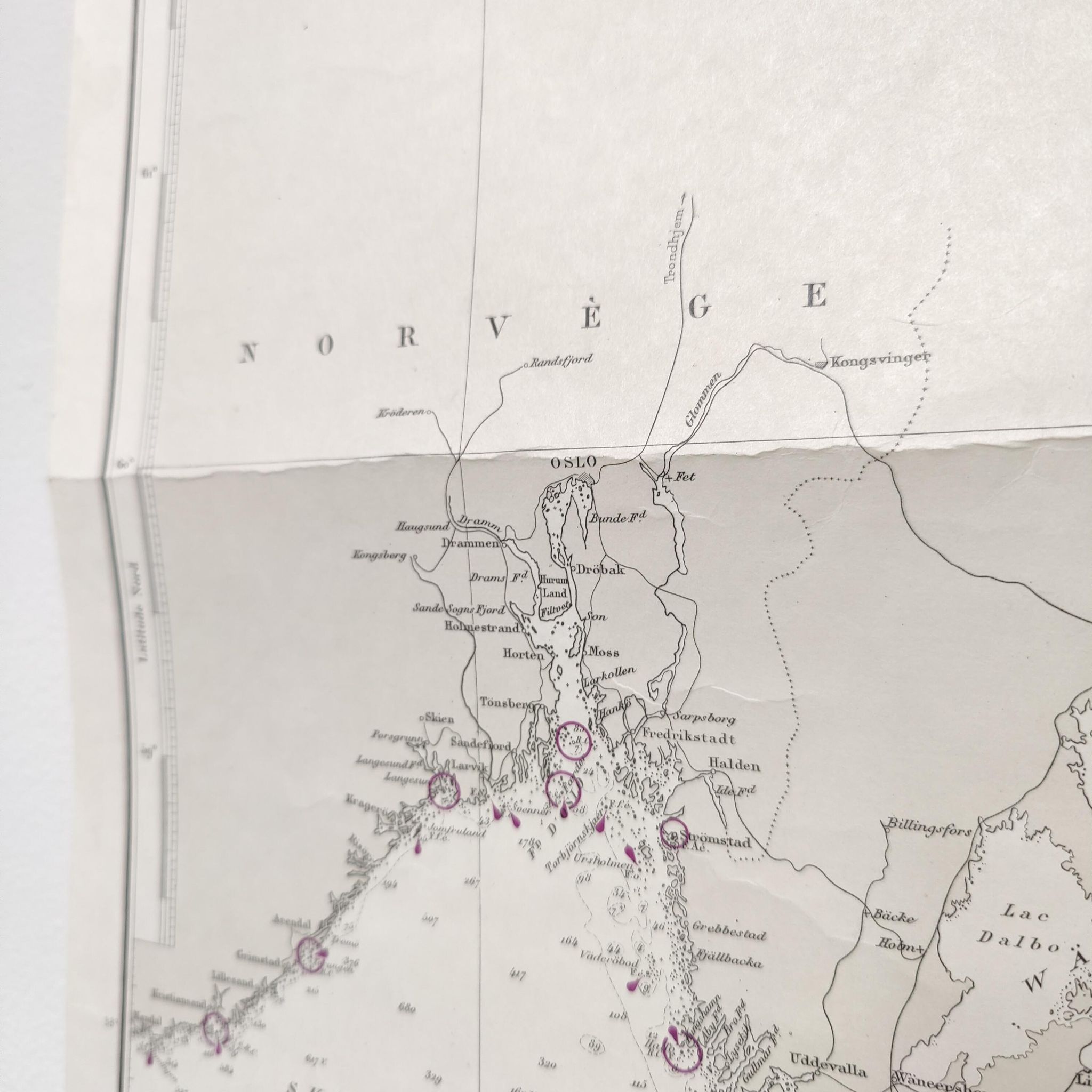 Map of Northern Europe 1963