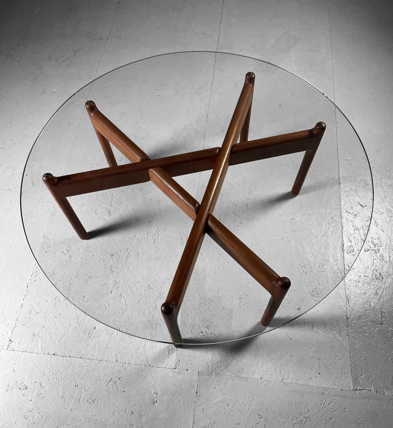 Coffee table Niels Bach Denmark 60s