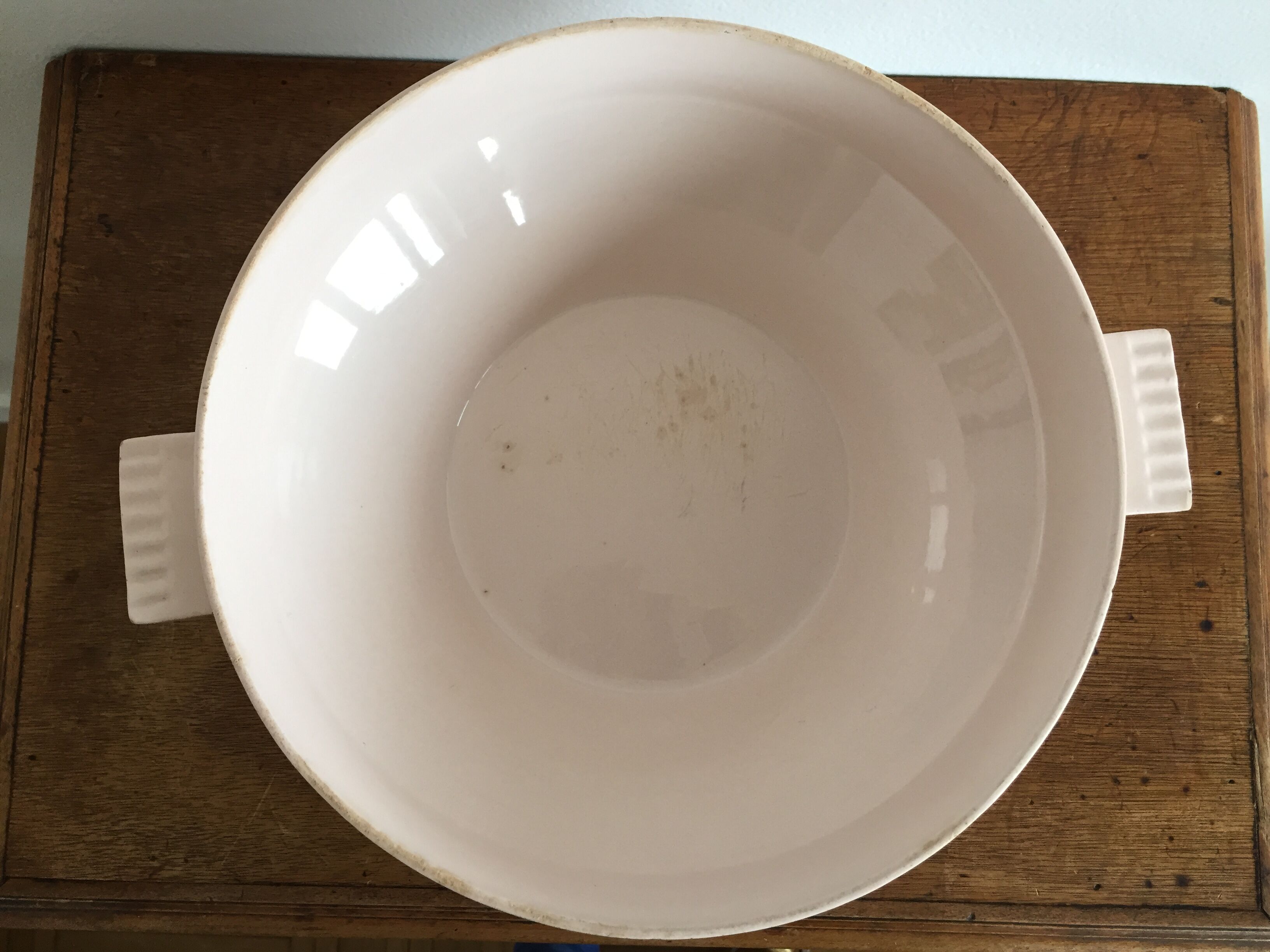 Digoin Bowl pink 1930 Art deco.