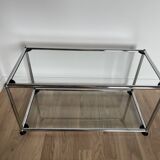 Table basse / Etagère USM Haller en verre