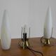 Set of Two Mid-Century Table Lamps Rockets, 1960s