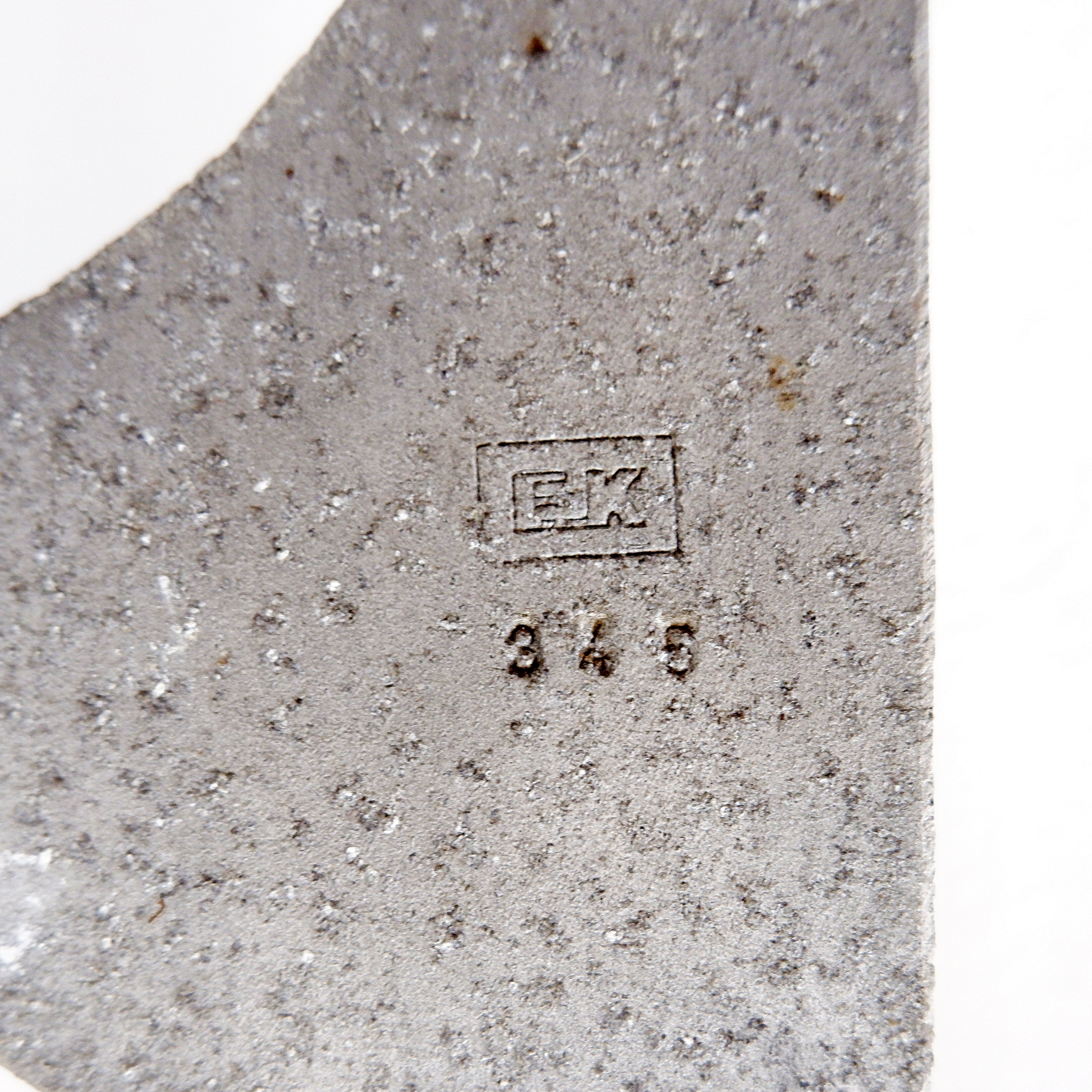 Brutalist cast aluminum door panel in the style of Paul Evans, 1960s