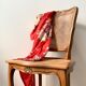 Pair of Louis XV style beech tanned chairs with shell pattern