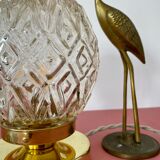 Table lamp glass vintag globe
