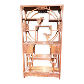 Collectible decorative Chinese library in exotic wood.