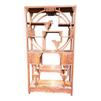 Chinese bookcase Collectible Decorative exotic Wood