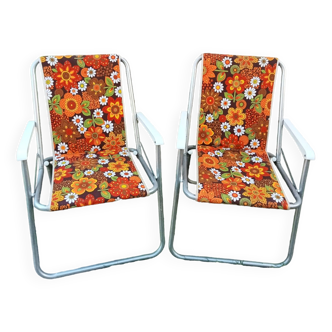 Vintage camping armchair