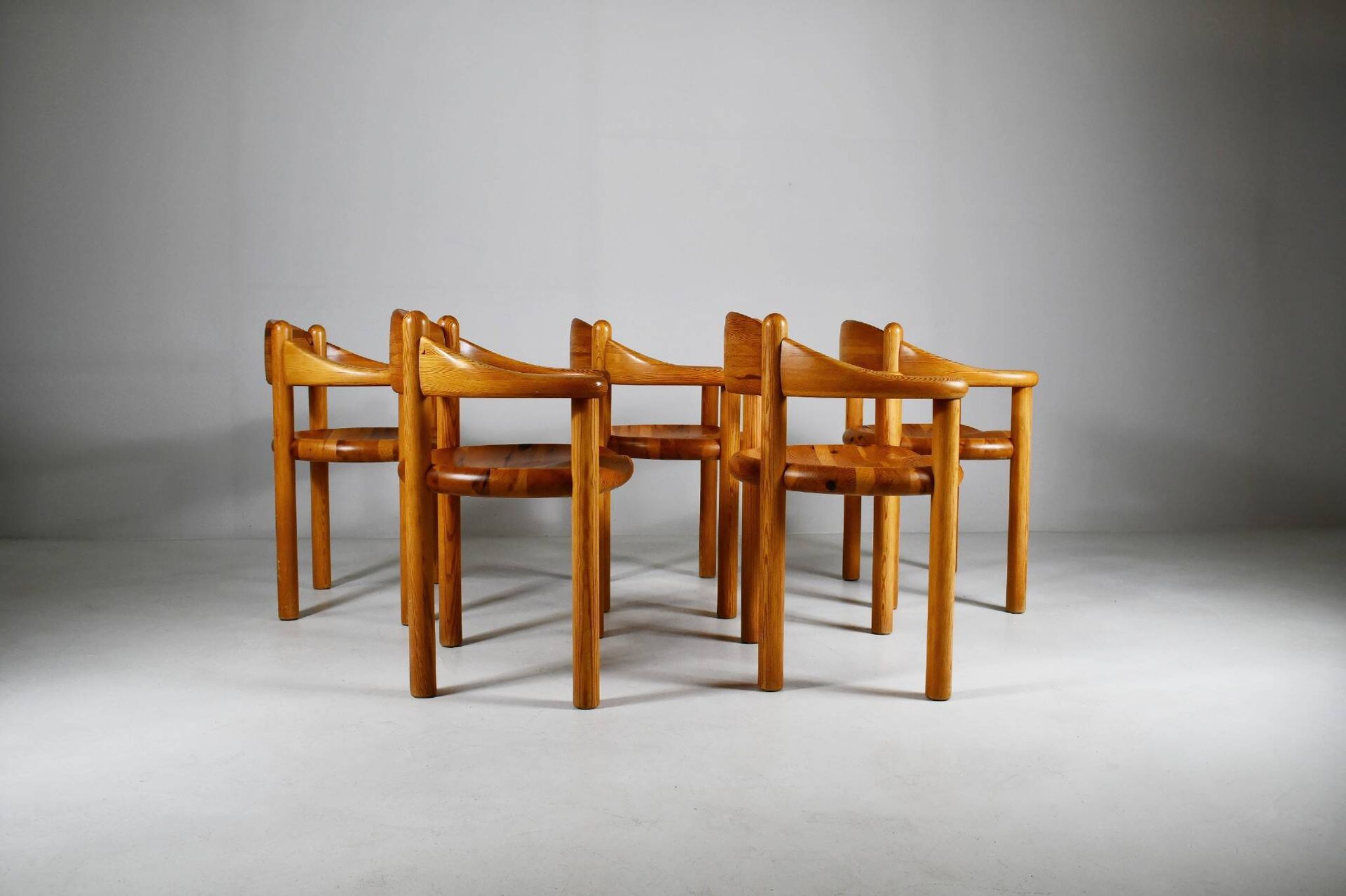 Dining chairs Rainer Daumiller for Hirtshals Sawmill, set of 5
