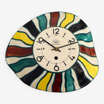 FFR earthenware clock