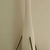 Space age opaline brass lamp from the 60s