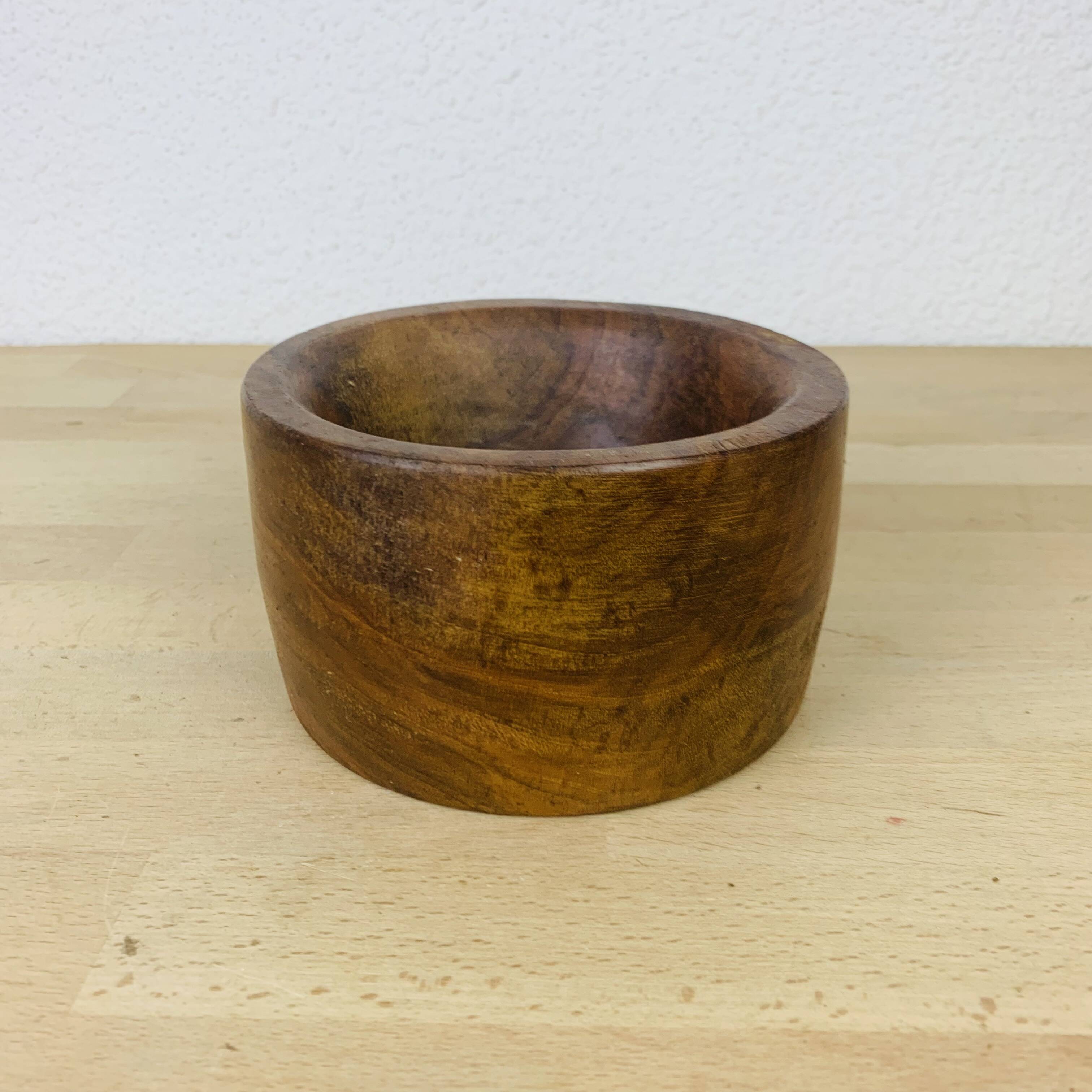Duo Scandinavian teak bowls from the 60s