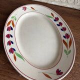 Gien Jeannine ironstone oval dish